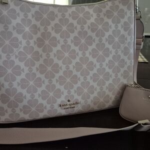 Kate Spade Light Pink Floral Crossbody Bag